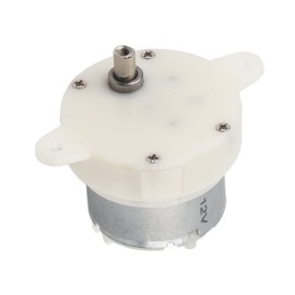 12 V Slow Running Electric Motor Small Gear Motor Slow Running Gear with Terminal Quiet Gear Rotation