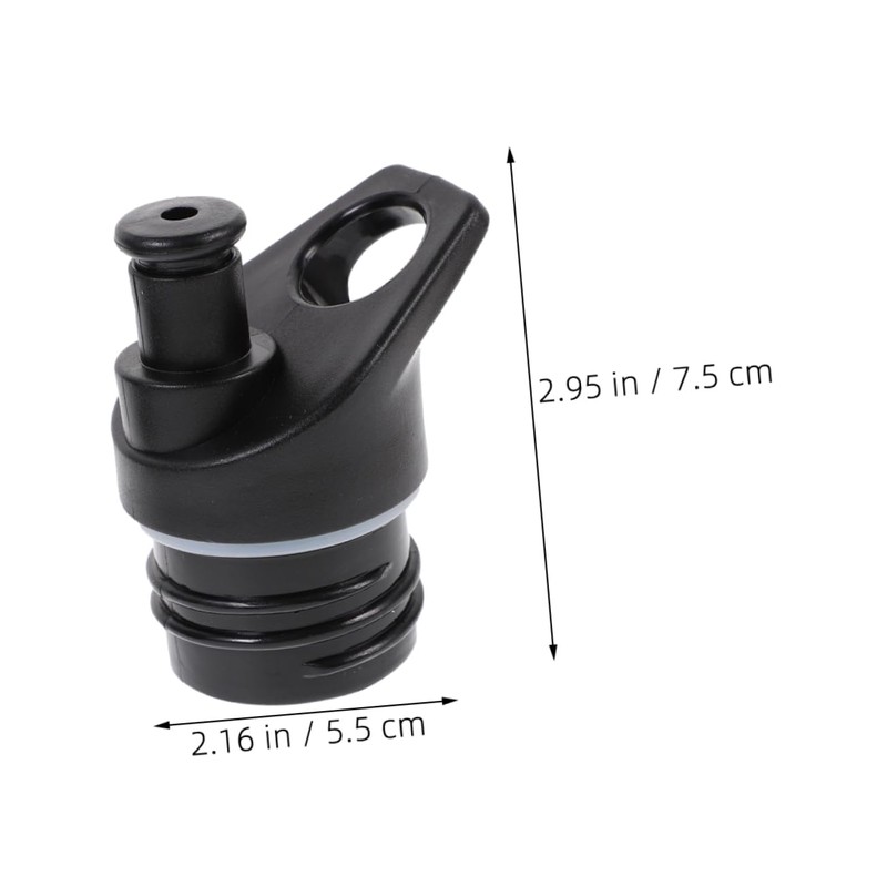 BESPORTBLE 4Sets Portable Straw Lid for Wide Mouth Water Flasks
