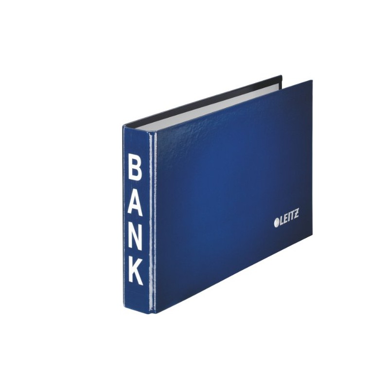 Leitz 10020035, Bank File 1002, 2 Rings 20 mm, Blue