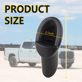 Antenna Ornament Replacement - Car Antenna Base Bezel Compatible with 2004-2014 Toyota Tundra for Car Radio Base Mount Replacement OEM#86392-0C040