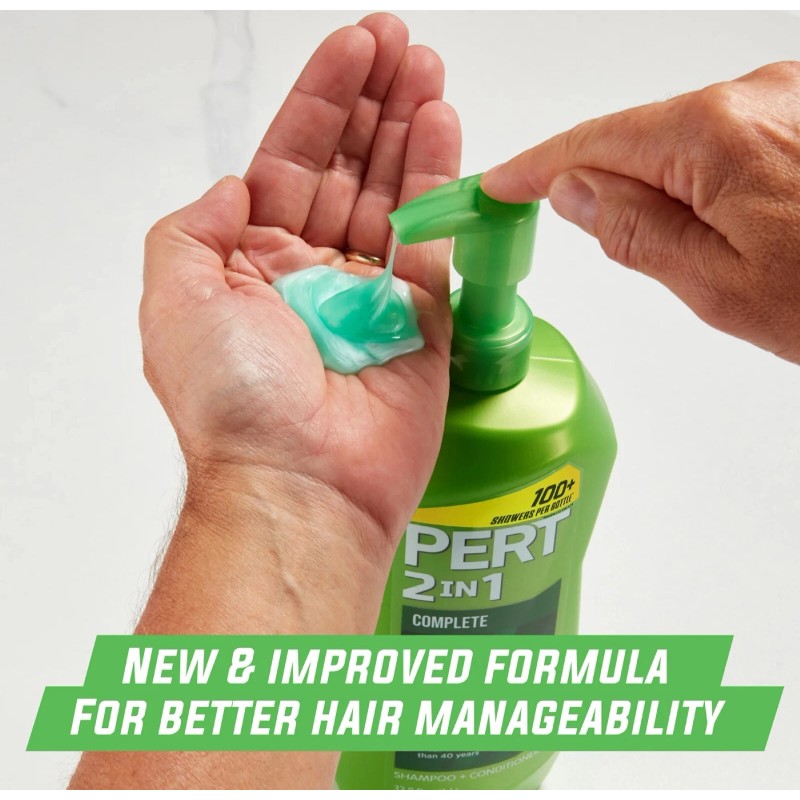 Pert 2-in-1 Complete Clean Shampoo & Conditioner, for All Hair