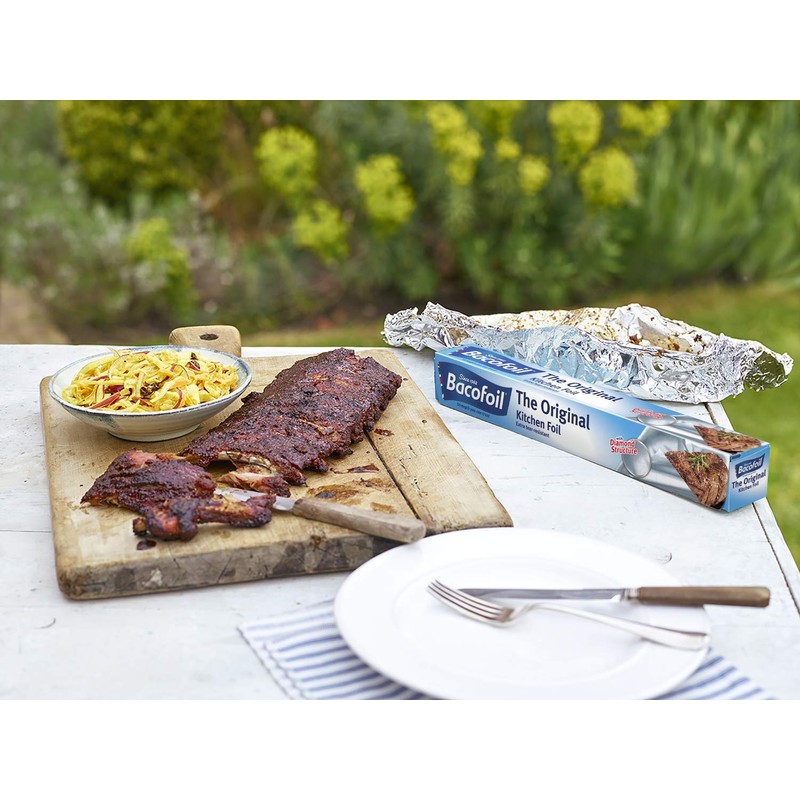 Bacofoil The Original Kitchen Foil, High Quality, Versatile, Tear-Resistant, 30cm