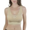 ToBeInStyle Women’s Pack of 6 Seamless Lace Over Panel Padded