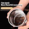 Stainless Steel Seasoning Bag, Filter Seasoning Strainer with an Extended