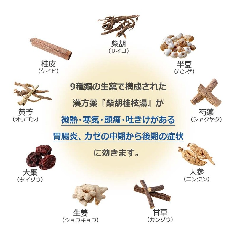 【Second Class Medical Products】Bupleurum Guizhi Soup エキス〔fine grain〕23 12 packs