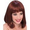 Peggy Wig Auburn Women's Brown Semi-Long Bob