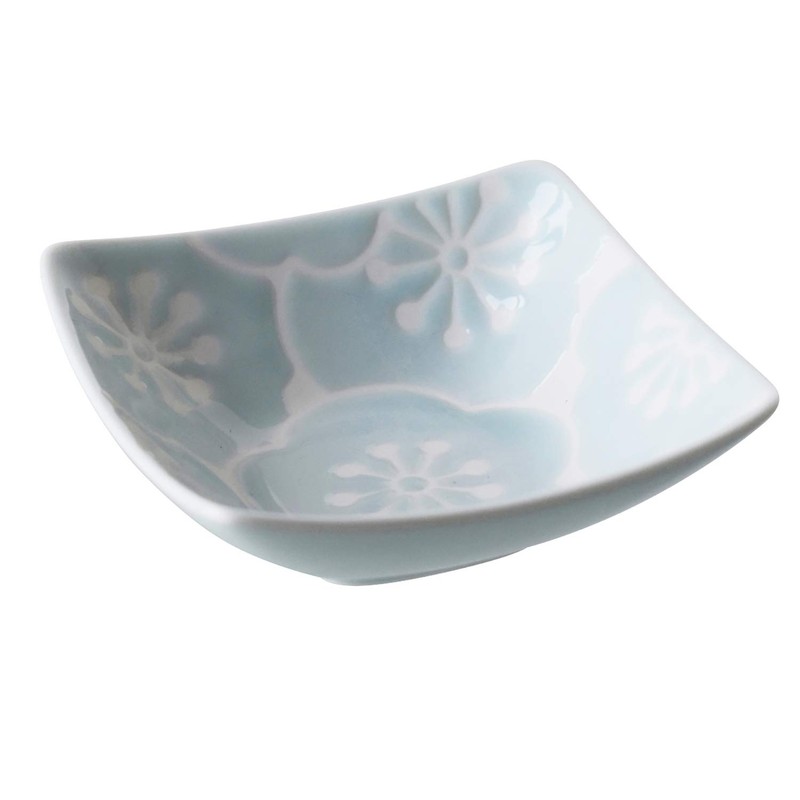 Nishiki Pottery Hasami Ware Hafuri with Small Box, 3 Pieces,