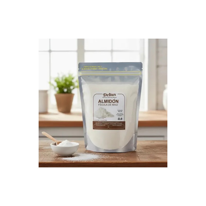 Almidón De Maíz 1 Kg Fecula De Maíz Deliux