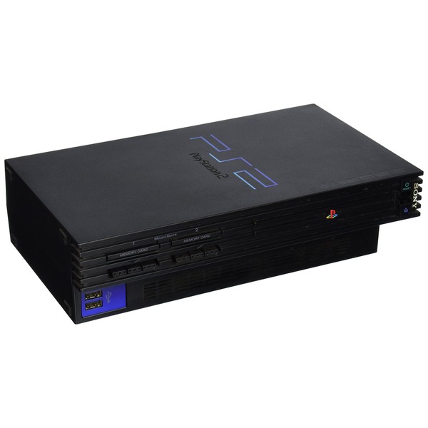 Playstation 2 Console - Black (Renewed)