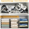 OKPOW Acrylic Shelf Dividers for Closet Organization - 10" Tall
