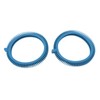 2Pcs 896584000 143 Blue Front Tire Kit with Super Hump