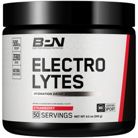 BARE PERFORMANCE NUTRITION Bare Performance Nutrition Bpn Electrolitos Hidratación Bebida Mezcla  Polvo De Electrolitos Sin Azúcar  500Mg De Sodio... 