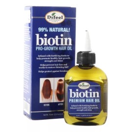 Difeel Aceite Fortalecedor De Cabello Con Biotina Difeel Pro Growth