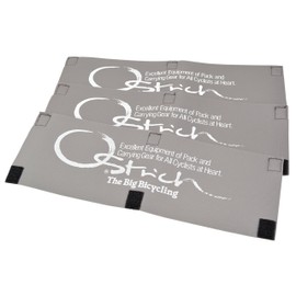 OSTRICH Bicycle Accessories Frame Cover A, Set of 3, Gray