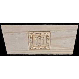 myhiddenessentials - custom New Wood Storage Shelf for dōTERRA Essential Oils - 6 Slot [6S]