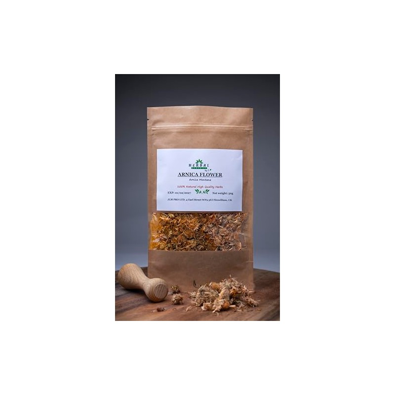 Arnica Dried Flowers – Premium Loose Herbal Flowers – Natural