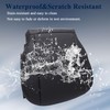 NLQR Front Driver Side Bottom Replacement Seat Cover Black Perforated