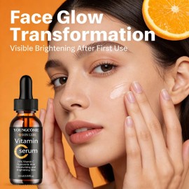 1/2 Unidad De Vitamina Facial, Con Sérum Glowing Care Skin Hyalur