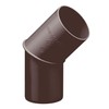 INEFA Rain Pipe Elbow 45 Degrees for Downpipe, PVC DN100