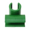50pcs Garden Cross Buckle Clip for Plant Support & Connections