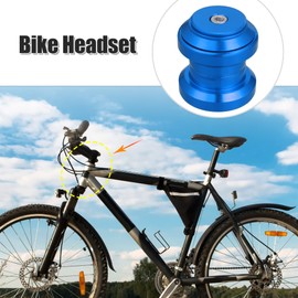 X AUTOHAUX 34mm 1-1/8" Threadless Bicycle Headset Combo Bike Threadless