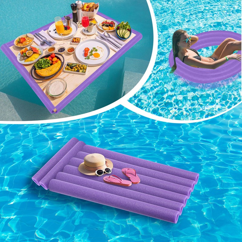 Hanaive 2 Pack Jumbo Pool Noodles 41 Inch x 4.1
