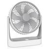 mollie 6-Inch Small Rechargeable USB Desk Fan Battery Operated with