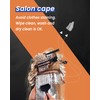 MoHern Barber Cape, 2PCS Waterproof Polyester Salon Hair Cutting Cape,
