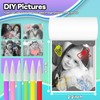 Printer Paper,6 Rolls for Kids Instant Print Camera,HD Printing Thermal