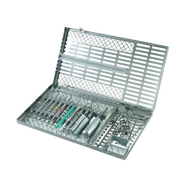 Dental Instrument Cassette only. Capacity 20 Instruments