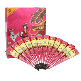 12pcs Temporary Tattoo Paste Quick Coloring Body Art Painting Drawing Tattoo Paste Rose Red