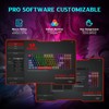 Redragon Mechanical Keyboard, Wired Gaming Keyboard with 94 Keys, Programmable