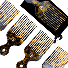 H2D Resin Afro Comb