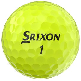 Srixon SOFT FEEL_14 Ultra-soft and long distance golf balls| Stable trajectory and controlled spin| Premium feel and control around the green| Yellow/White
