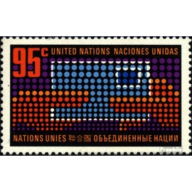 UN - NEW York 242 (complete.issue.) fine used/cancelled 1972 Postage stamp (Stamps for collectors)