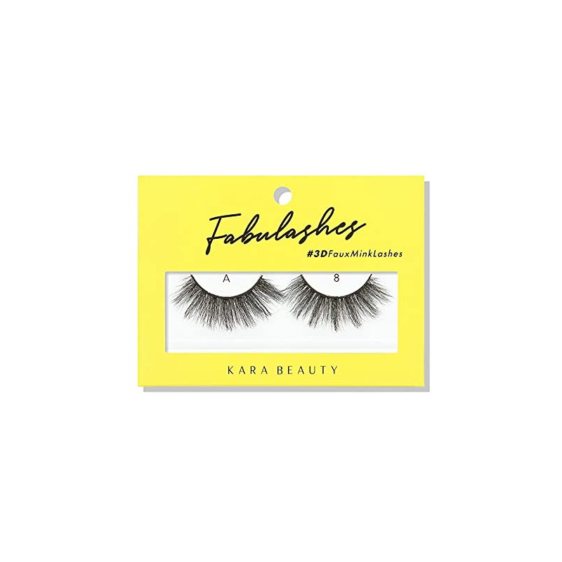 KARA BEAUTY Fabulashes Glam 3D Faux Mink Strip Lashes –