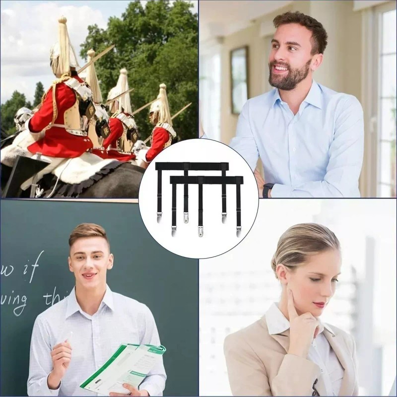 +Mu Sujetadores Elásticos Camisa Para Caballero Formal