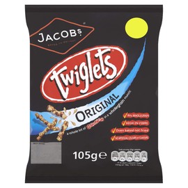 Jacob's Twiglets Wholewheat Sticks, 105g