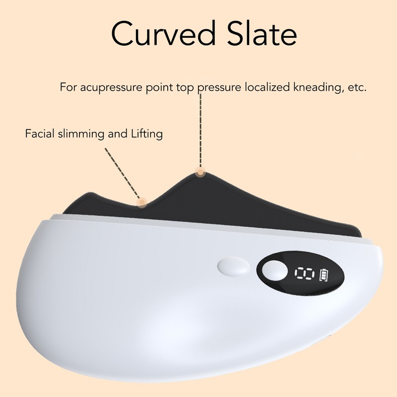 Electric Stone Needle Scraping Broad Hot Heating Vibration Gua Sha