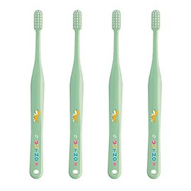 オーラルケア タフト20 歯ブラシ ミディアム 25本入 M グリーン