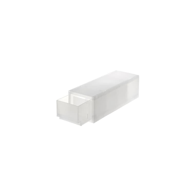 Mujin Ryohin Polypropylene Small Item Storage Case Half Medium 83831820