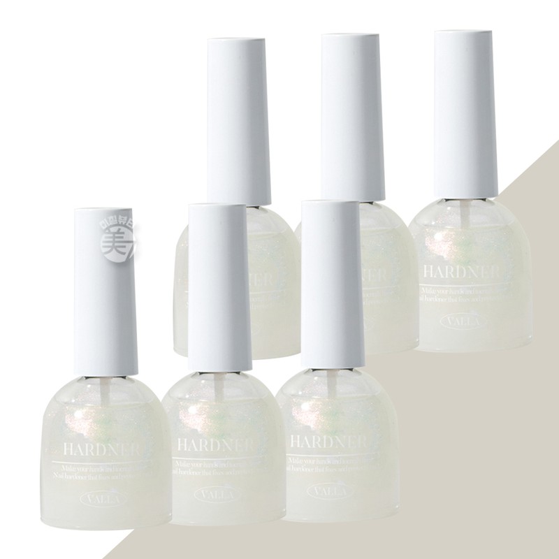 Balagel Glow Shimmer Hardner 10ml Nail Strengthener 6pcs / 발라젤