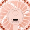 3 Gears Handheld Fan Mini Portable Table Cooler with Detachable