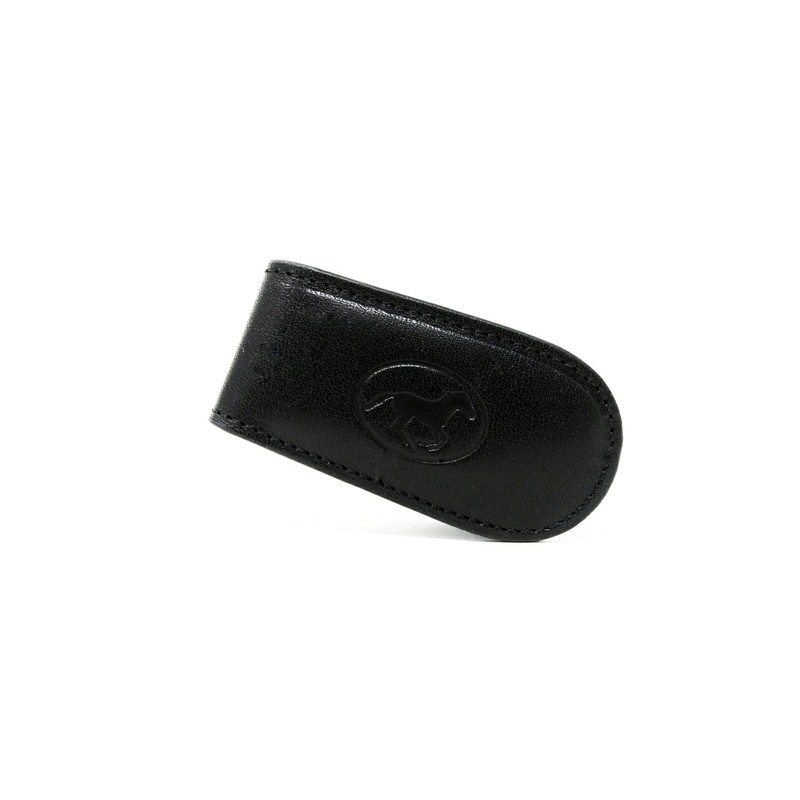 Leather Magnetic Money Clip - Italian Premium Craft Banknote Clip,
