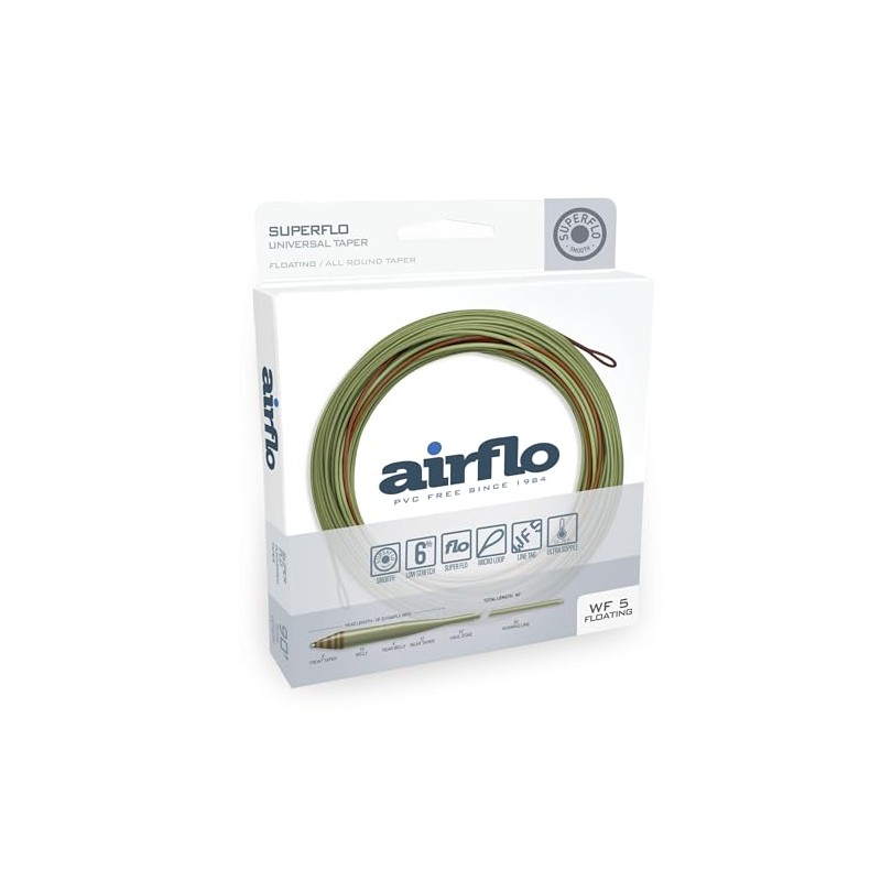 Airflo Superflo Universal Taper Floating Fly Line (BANDIT, WF 5)