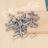 Keadic 50Pcs M6.4 * 15 Countersunk Aluminum Core Rivets with