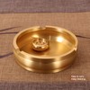 Brass Ashtray Handcrafted Modern Stylish Style Easy Cleaning Portable Decorative