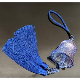 Handmade Feng Shui Liu Li Safe Bell Car Or Room Hanging Charm Tassel for Protection