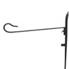 CAXUSD 1 Set Shepherd Hook Flagpole Lawn Exterior Outdoor Shepherds