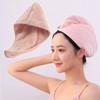 Basic Hair Drying Towel Blue (One Size)